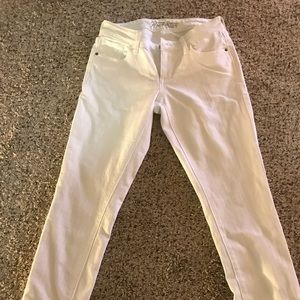 White jeans